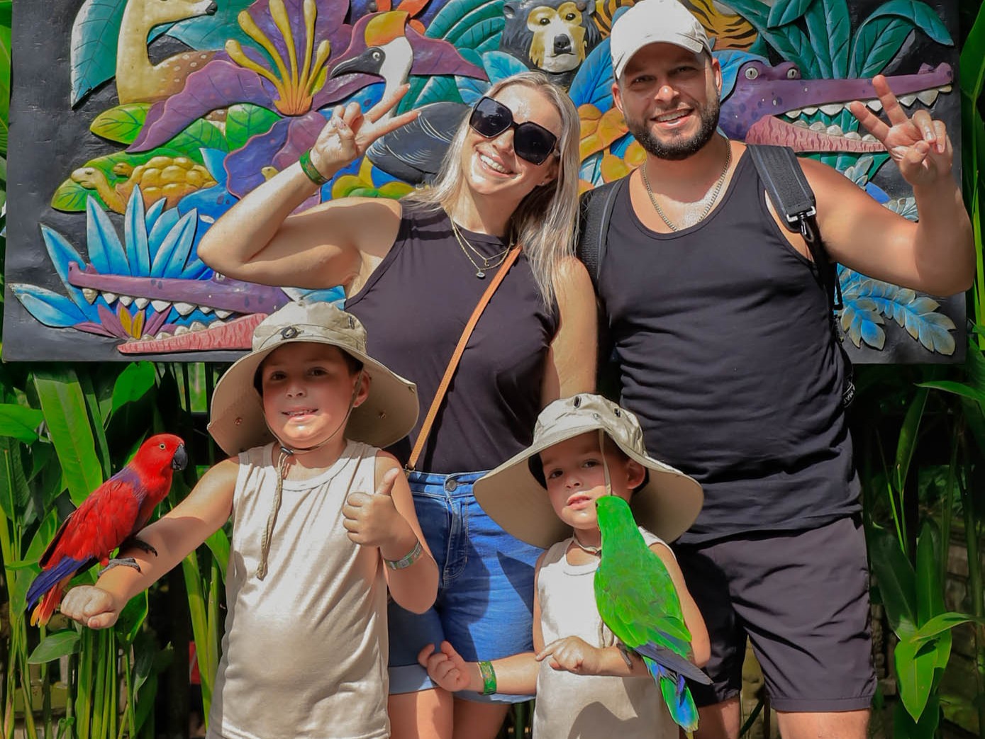 Breakfast with Orangutan at Bali Zoo & Elephant expedition